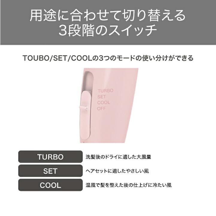 ELECOM（エレコム） テスコム TESCOM マイナスイオン ヘアドライヤー