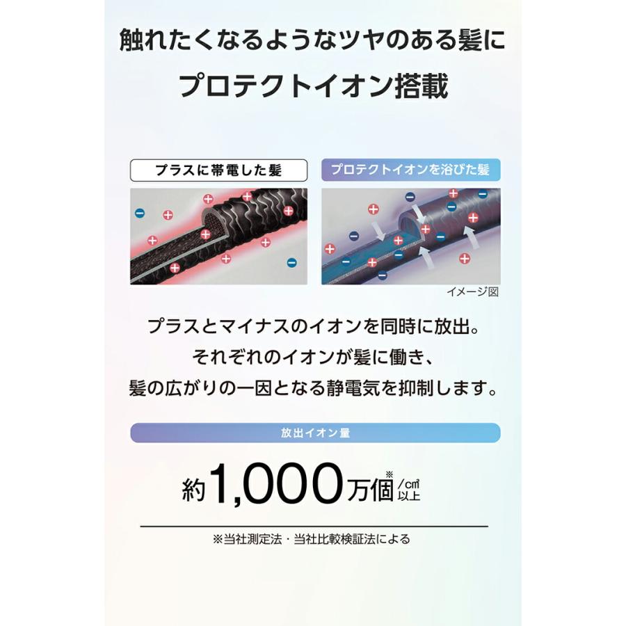 テスコム ヘアドライヤー マイナスイオン ハンドドライヤー 大風量 軽量 プロテクトイオン レギュラータイプ ブルーグレー  TESCOM TD561A-H 在庫処分 | ELECOM | 05