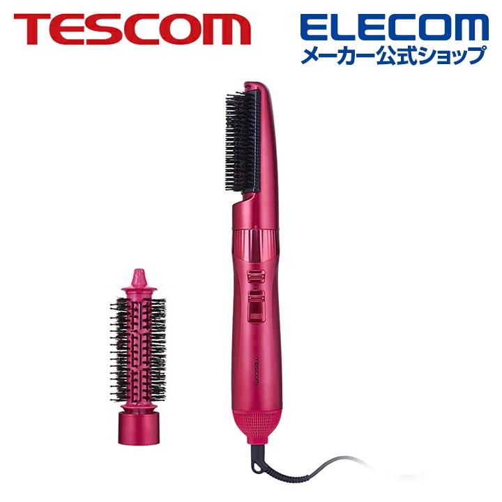 ELECOM（エレコム） TESCOM マイナスイオン カール ドライヤー ブラシ