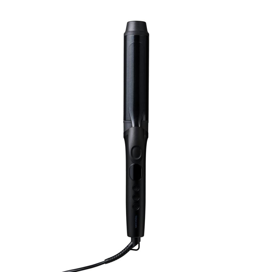 38mm ブラック カールヘアアイロン 新品未使用 ELECOM テスコム ヘアーアイロン カール 38mm アイロン AC式