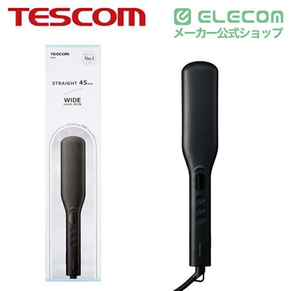 ELECOM（エレコム） テスコム ヘアーアイロン マイナスイオン スリム