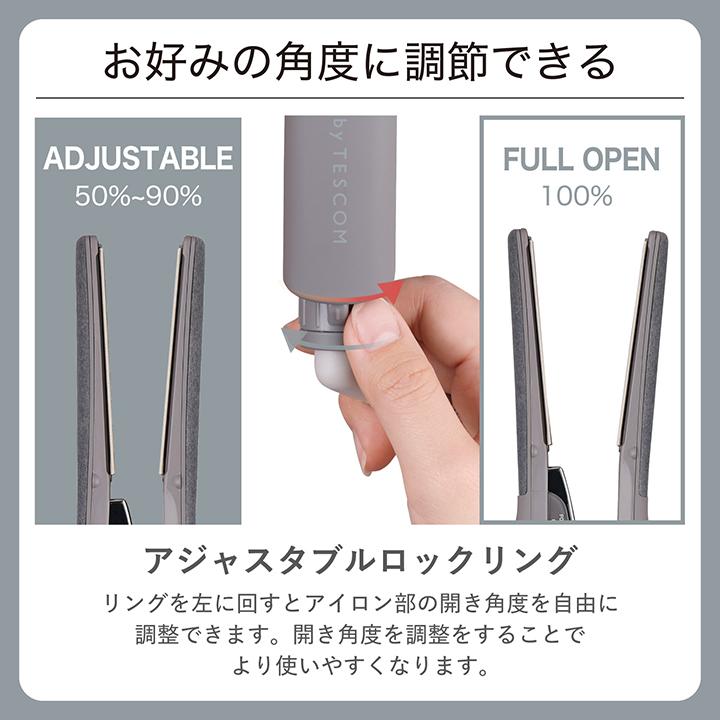 ELECOM（エレコム） テスコム ヘアーアイロン プロフェッショナル