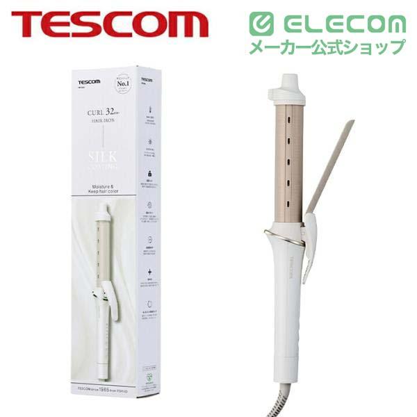 ELECOM（エレコム） テスコム ヘアーアイロン マイナスイオン カール