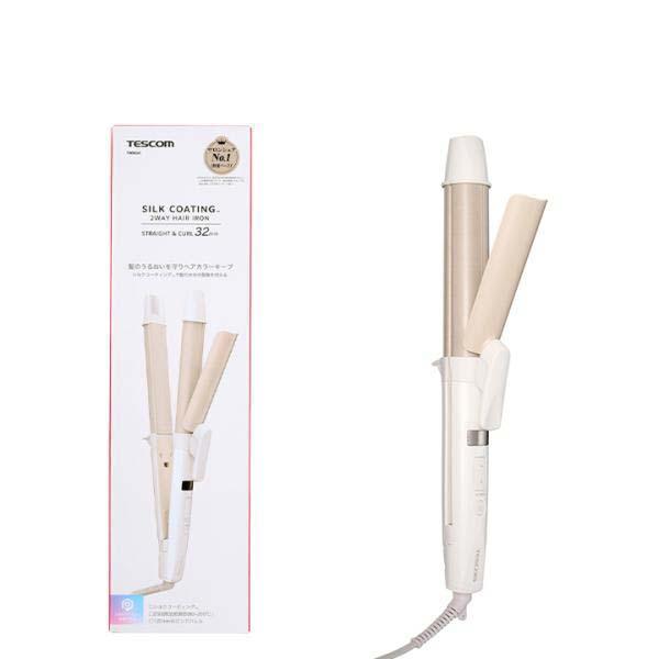 テスコム（TESCOM） ヘアーアイロン プロテクトイオン 2WAY AC式