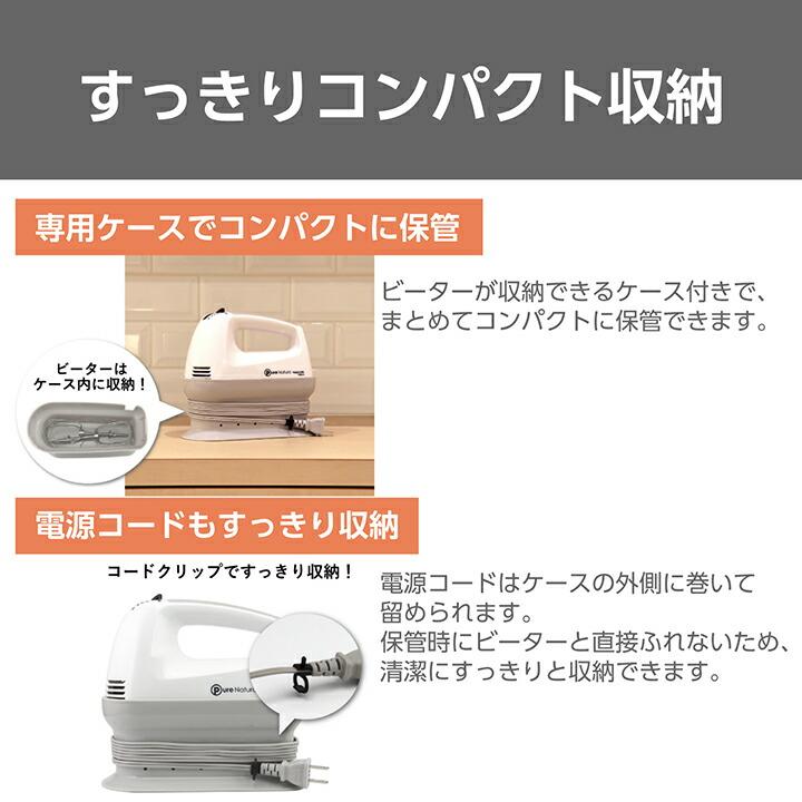 ABC Cookingも使っているミキサー！ 説明書付き elecom_4975302827043