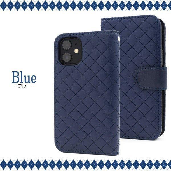 iPhone12 iPhone12 Pro 用 手帳型ケース キルティング レザー アイフォン12 スマホケース スマホカバー iphone12 ケース アイフォン12 ケース アイホン12 ケース | ブランド登録なし | 07