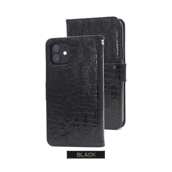 iPhone12 iPhone12 Pro 用 手帳型ケース クロコダイル デザイン アイフォン12 スマホケース iphone12 ケース アイフォン12 ケース アイホン12 ケース | ブランド登録なし | 06