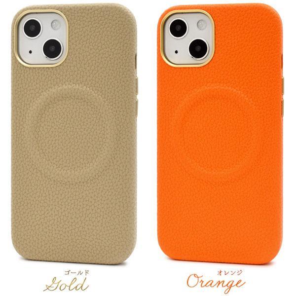 iPhone 13 MagSafe対応 ケース 大人可愛い シュリンクレザー デザイン iPhone13 アイフォン アイホン カバー かわいい おしゃれ レザーケース 上品 | ブランド登録なし | 06