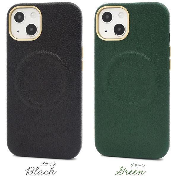 iPhone 13 MagSafe対応 ケース 大人可愛い シュリンクレザー デザイン iPhone13 アイフォン アイホン カバー かわいい おしゃれ レザーケース 上品 | ブランド登録なし | 07