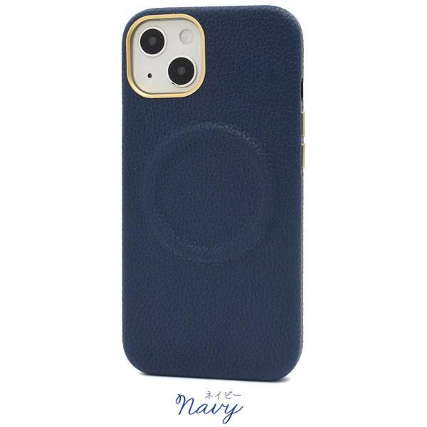 iPhone 13 MagSafe対応 ケース 大人可愛い シュリンクレザー デザイン iPhone13 アイフォン アイホン カバー かわいい おしゃれ レザーケース 上品 | ブランド登録なし | 08