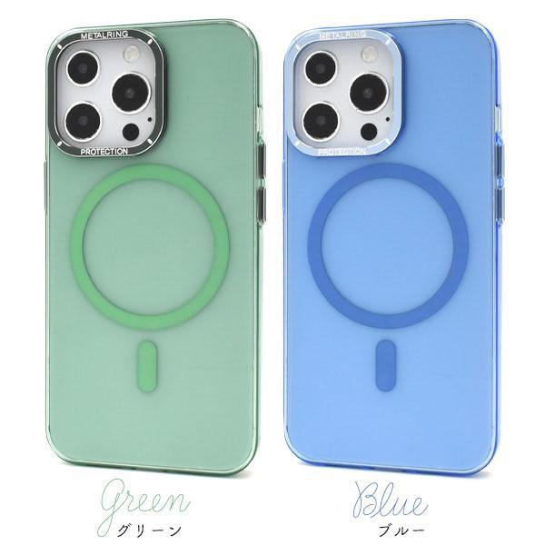 iPhone 13 pro MagSafe対応 カラー クリアケース アイフォン13 プロ アイホン かわいい おしゃれ かっこいい カラーケース 可愛 大人 上品 きれい | ブランド登録なし | 06