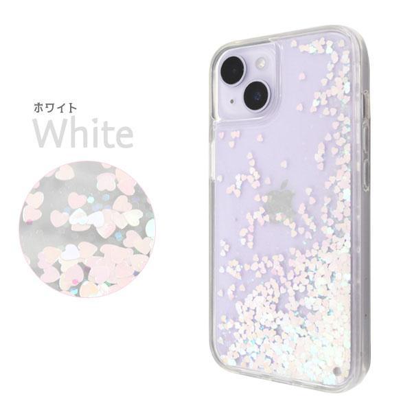 iPhone 14 ケース 大人可愛い キラキラ ハート型 ラメ iPhone14 アイフォン14 アイホン14 カバー かわいい カワイイ おしゃれ クリアケース きれい | ブランド登録なし | 04