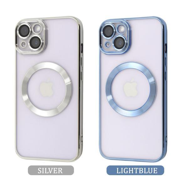 iPhone 14 MagSafe対応 ケース 大人可愛い メタリック ソフト クリアケース iPhone14 アイフォン14 アイホン14 カバー かわいい おしゃれ 上品 | ブランド登録なし | 06