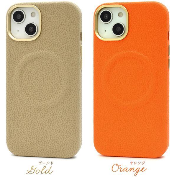 iPhone 14 MagSafe対応 ケース 大人可愛い シュリンクレザー デザイン iPhone14 アイフォン アイホン カバー かわいい おしゃれ レザーケース 上品 | ブランド登録なし | 06
