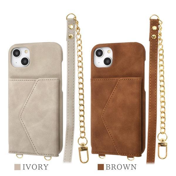iPhone 14 plus ケース 大人可愛い ショルダーストラップ付 ソフトレザー iPhone14 プラス アイフォン アイホン カバー かわいい 上品 おしゃれ | ブランド登録なし | 08