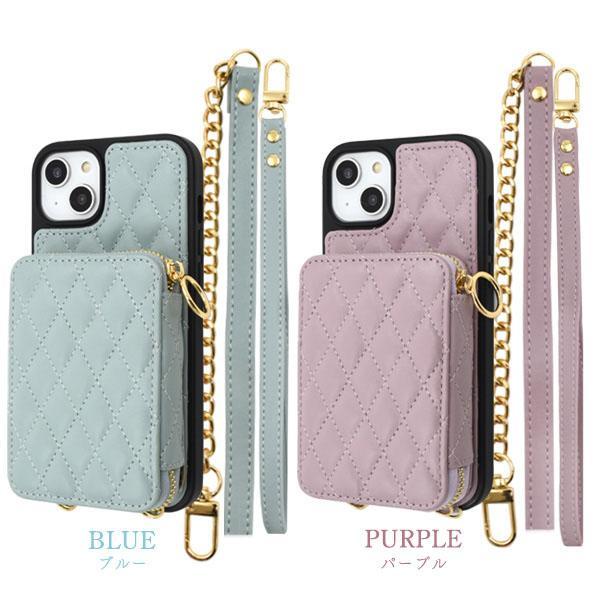 iPhone 14 plus ケース 大人可愛い ストラップ付 キルト調 ソフトレザー iPhone14 プラス アイフォン アイホン カバー かわいい カワイイ おしゃれ | ブランド登録なし | 08