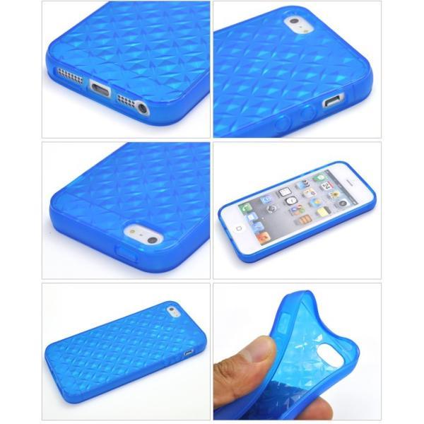 アイフォンケース iPhone5/5S/iPhoneSE用 カラーモザイクソフトケース iPhone5ケース アイフォン5ケース アイフォン5カバー | ブランド登録なし | 01