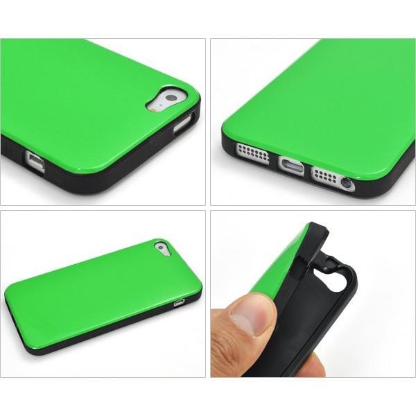 アイフォンケース iPhone5専用 ビビットカラーソフトケース iPhone5ケース アイフォン5ケース アイフォン5カバー | ブランド登録なし | 01