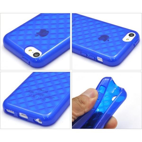 アイフォンケース iPhone5C用 ケース カバー カラーモザイクソフトケース アイフォン5C  ケースカバー | ブランド登録なし | 01