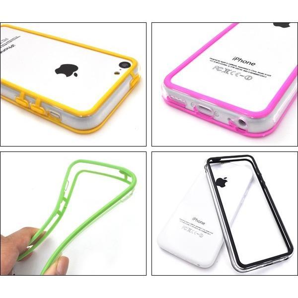 アイフォンケース iPhone 5C（アイフォン5C）用 カラーバンパーケース | ブランド登録なし | 01