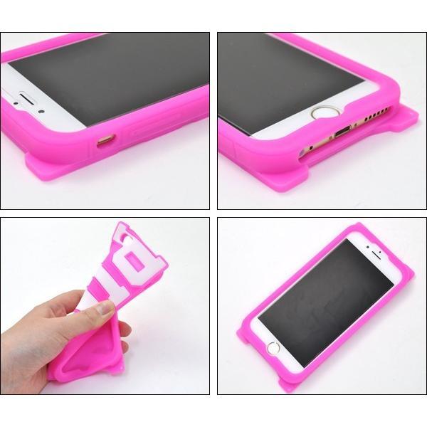 アイフォンケース おもしろシリコンケース iPhone6/iPhone6S(4.7インチ)用 PINK シリコンケース アイフォン6  ケースカバー | ブランド登録なし | 01