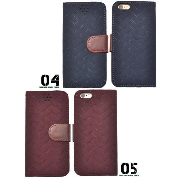 アイフォンケース iPhone6/iPhone6S(4.7インチ)用 ミリタリーデザインスタンドケースポーチ 手帳型 スタンド機能 アイフォン6 | ブランド登録なし | 04