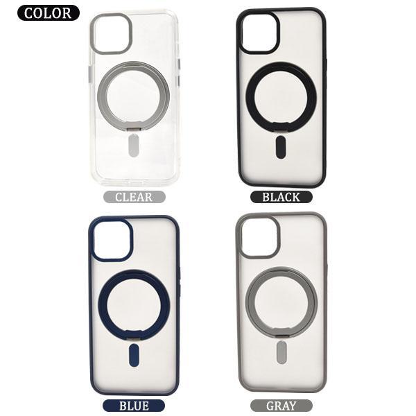 iPhone 13 13pro 14 14 pro 15 15pro 15promax 15plus ケース MagSafe対応 クリアケース アイフォン アイホン カバー かわいい おしゃれ 艶消し | ブランド登録なし | 05