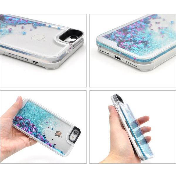アイフォンケース iPhone8/iPhone7/iPhone6/6S(4.7インチ)兼用 星空ケース ラメウォーターケース アイフォン6 アイフォン7  ケースカバー | ブランド登録なし | 01