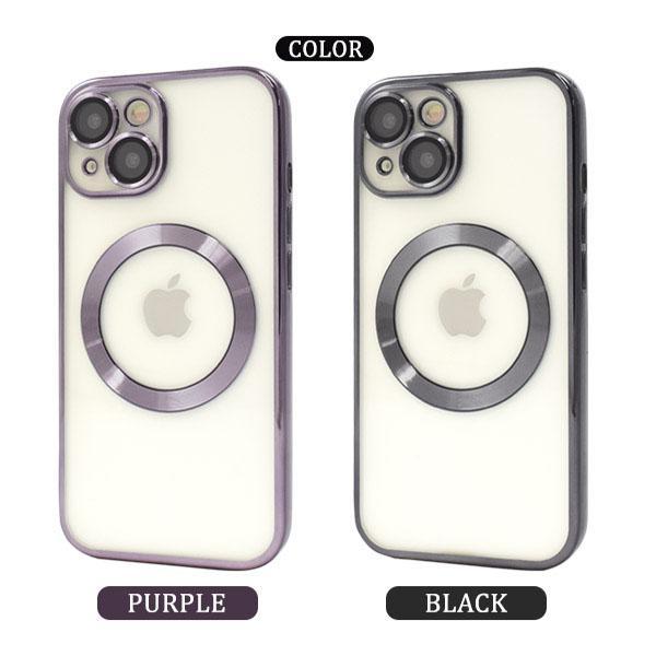 iPhone 15 15plus 15pro 15promax ケース メタリック ソフトケース plus pro promax アイフォン アイホン カバー かわいい おしゃれ クリアケース | ブランド登録なし | 05