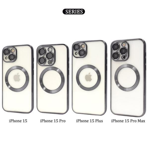iPhone 15 15plus 15pro 15promax ケース メタリック ソフトケース plus pro promax アイフォン アイホン カバー かわいい おしゃれ クリアケース | ブランド登録なし | 07