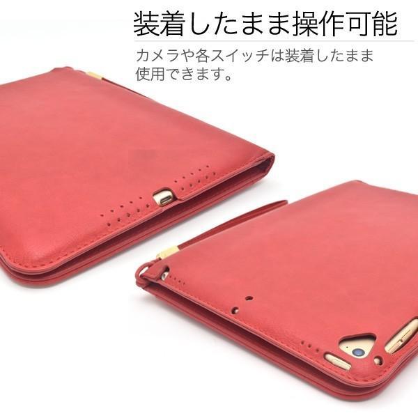 iPadケース iPad Air/2/iPad Pro 9.7/iPad 9.7用 ポケットレザー手帳型ケース for Apple iPad Air 2 アイパッドエア2 | ブランド登録なし | 06