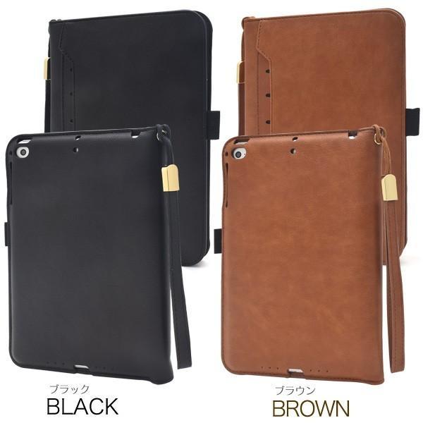 iPad mini/2/3/4用 ポケットカラーレザー手帳型ケース 手作り 手帳型 横開き スタンド機能付 for Apple iPad mini アイパッドミニ4 | ブランド登録なし | 07