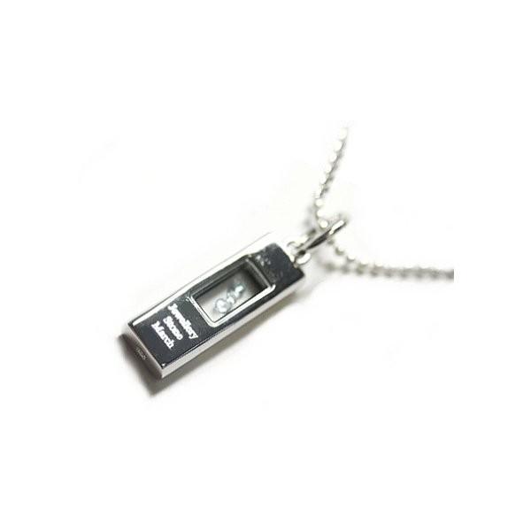シルバー925 三粒閉じこめアクアマリン パースデーストーンペンダント | ブランド登録なし