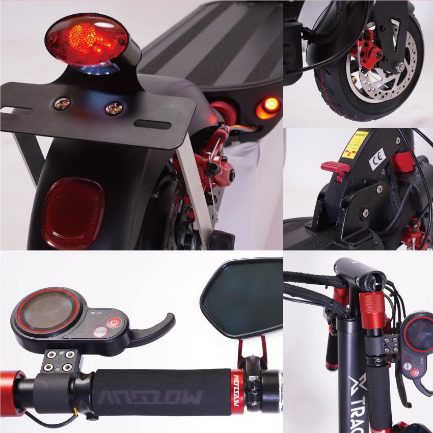 X-TRACK 10 600W 48V 13Ah【最高速度48km/h 電動スクーター