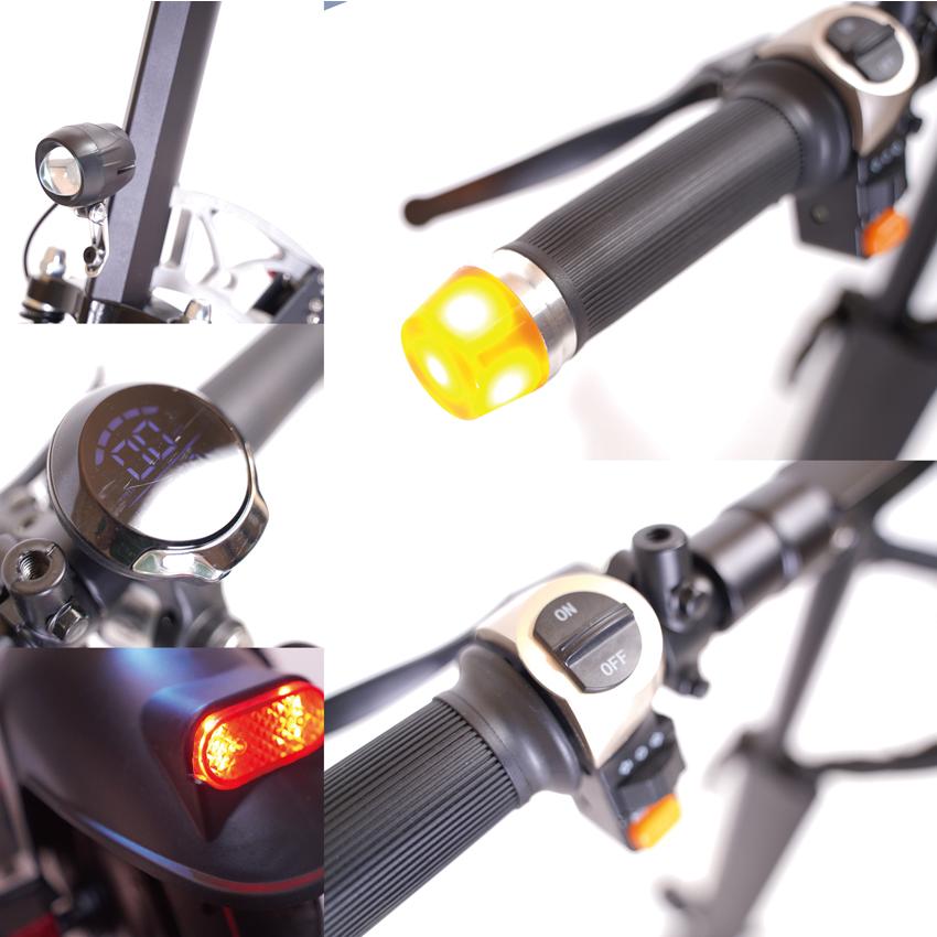 X-TRACK S1 600W 48V 10Ah【最高速度42km/h 電動スクーター】原付1種取得可能　公道走行可　電動キックボード |  | 06