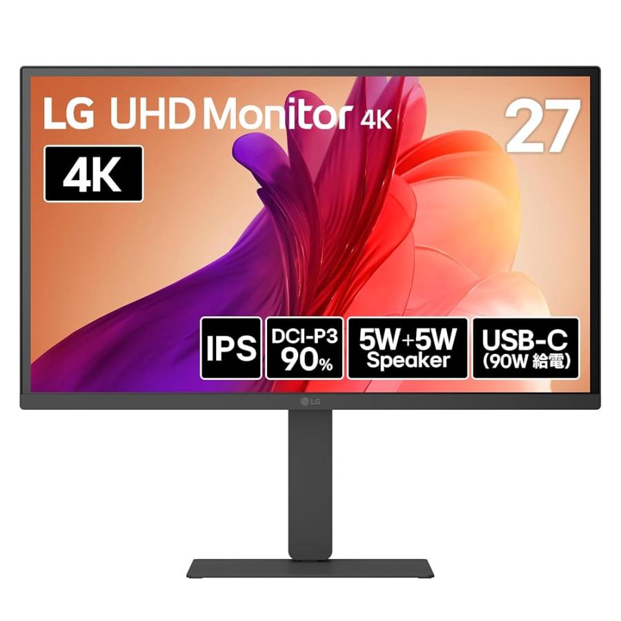 LG モニター ディスプレイ 27U730A-B 27インチ/4K(3840×2160)/IPS/DCI 