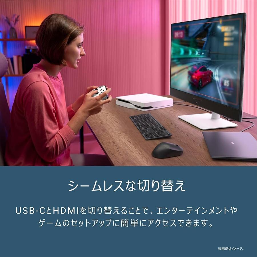 Dell S3225QC 31.6インチ 有機EL モニター(無輝点3年保証/4K/OLED,抗反射/USB-Cx1,HDMIx1/内蔵スピーカーの画像