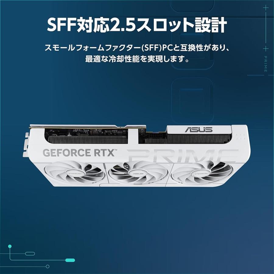 ASUS RTX5070 搭載 ビデオカード PCIe 5.0 12GB GDDR7 OC Edition 白