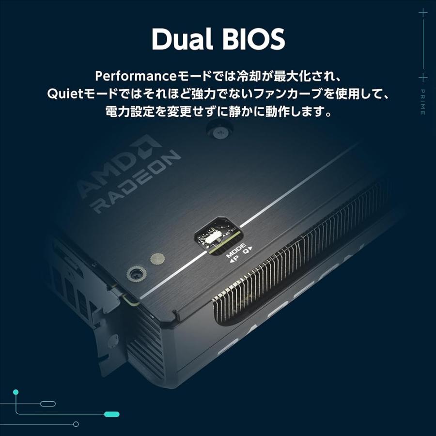 ASUS AMD Radeon RX 9060 XT ビデオカード 16GB GDDR6 OCエディション