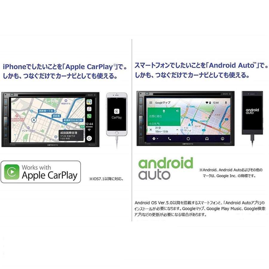 Pioneer ディスプレイオーディオ FH-8500DVS 6.8インチ 2DIN