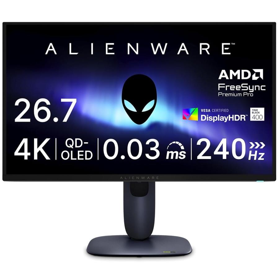Dell AW2725Q 26.7インチ 有機EL Alienware ゲーミングモニター