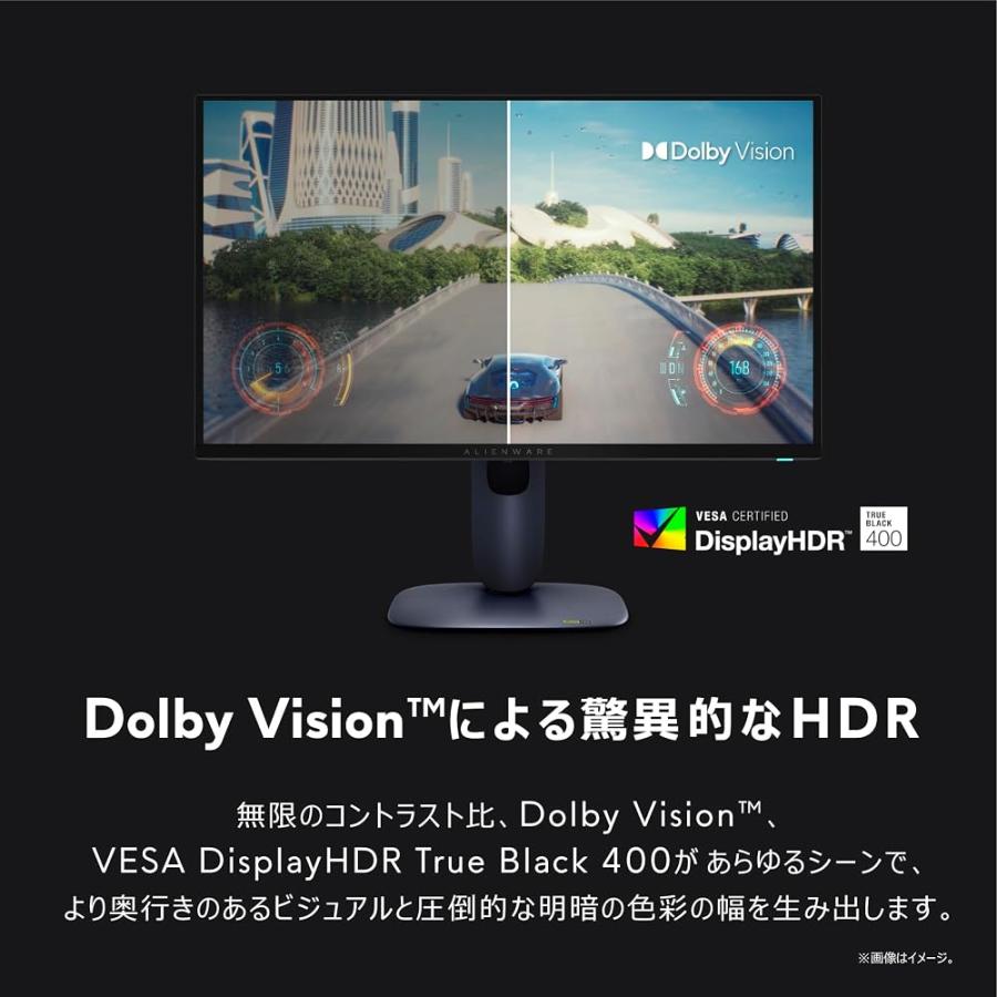 Dell AW2725Q 26.7インチ 有機EL Alienware ゲーミングモニター