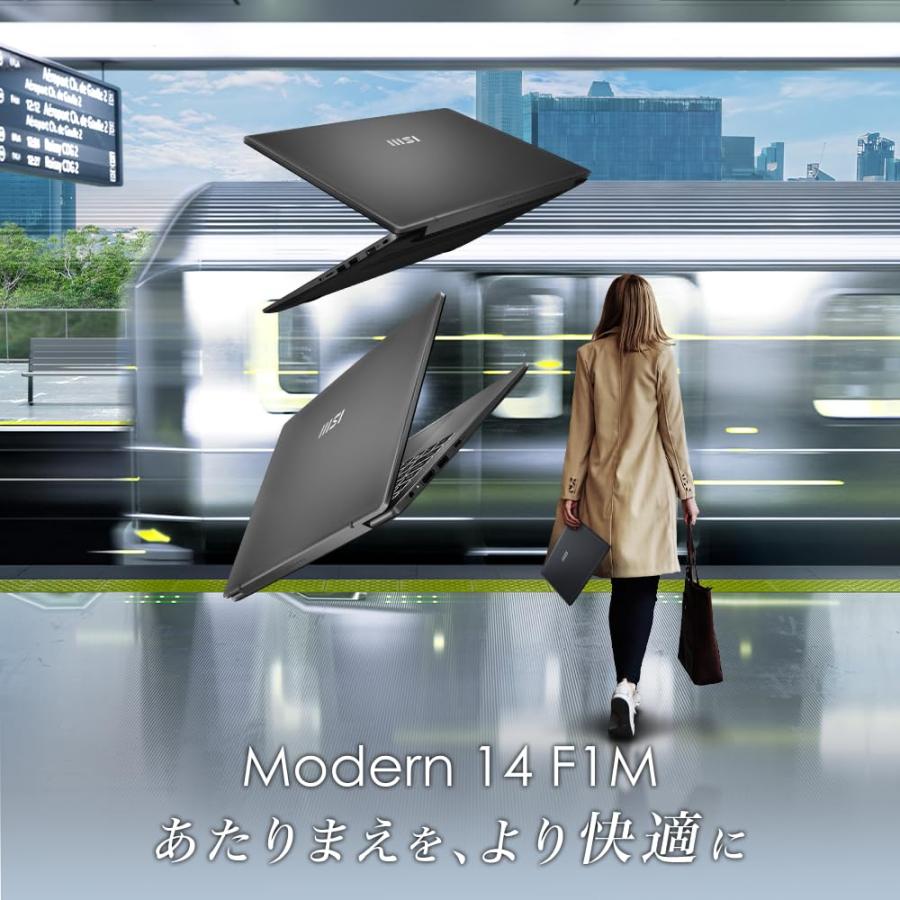 MSI ノートパソコン Modern Office搭載 Windows11 14 F1MX 14インチ