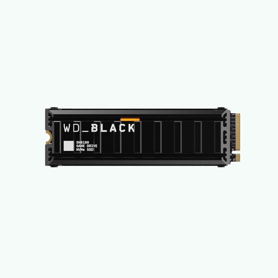 Sandisk SN8100 ヒートシンク搭載 2TB NVMe SSD 未開封 SanDisk 内蔵SSD 2TB WD_BLACK SN8100 M.2-2280 NVMe PCIe Gen5.0 x4