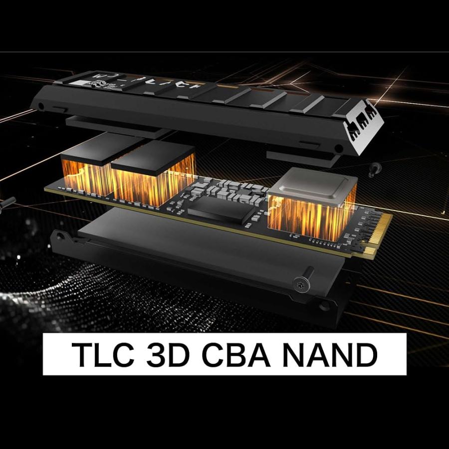 SanDisk 内蔵SSD 2TB WD_BLACK SN8100 M.2-2280 NVMe PCIe Gen5.0 x4
