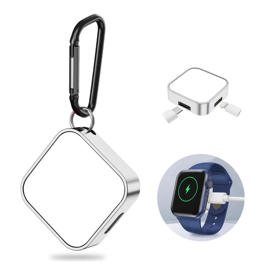 【2023年新発売】2in1  Apple Watch 充電器 - USB-C / iPhone充電ケーブルとの併用可能｜electrojapan｜03