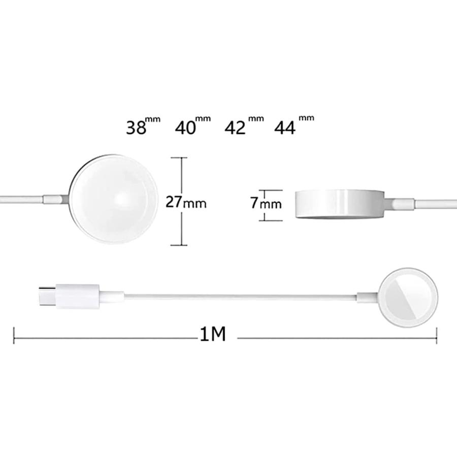 Apple Watch用 充電器 series 11/10/9 /8 /7 /6 /SE / 5 4 3 2 全