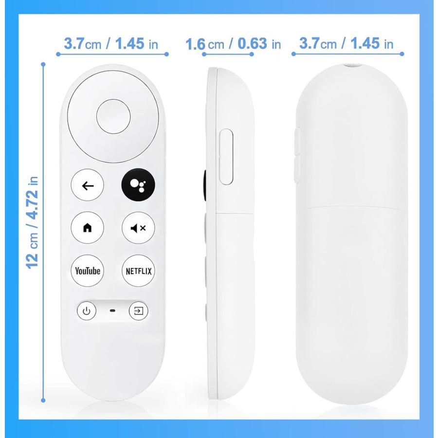 2025年最新 Google Chromecast 4K 対応 アップグレード音声リモコン 英字説明書付 GA01920 GA01923 他対応【互換品】 |  | 08