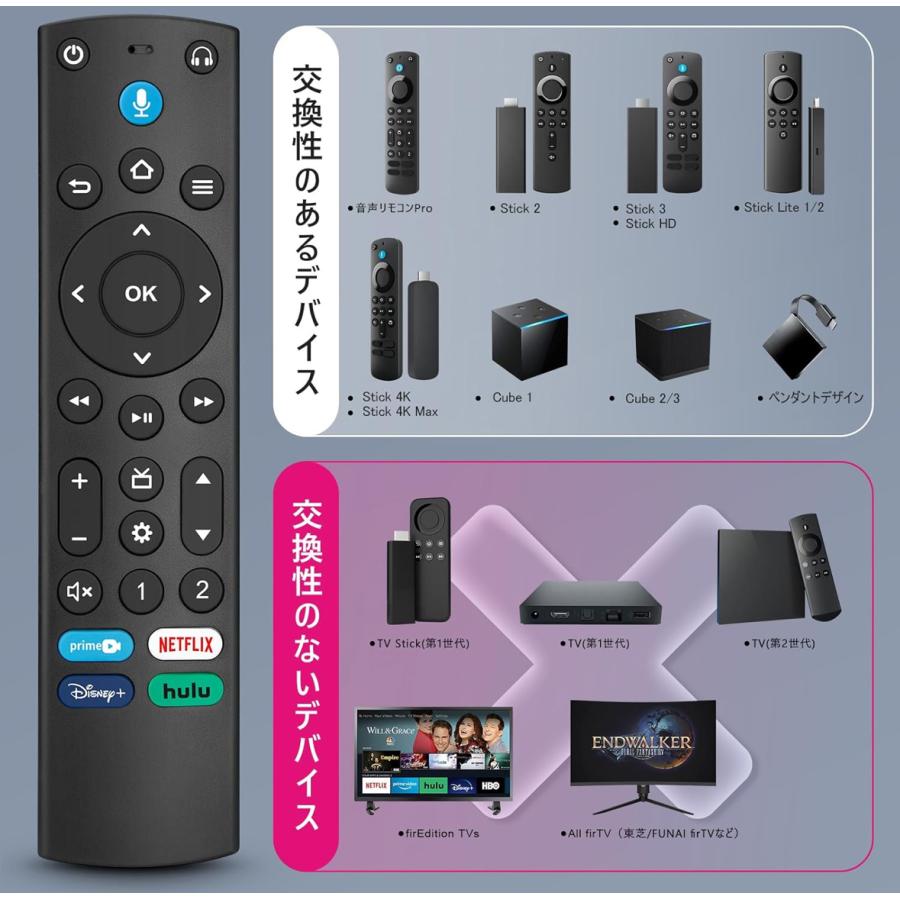 Alexa対応音声認識リモコン Pro (2022年発売) | 対応する別売りのFire