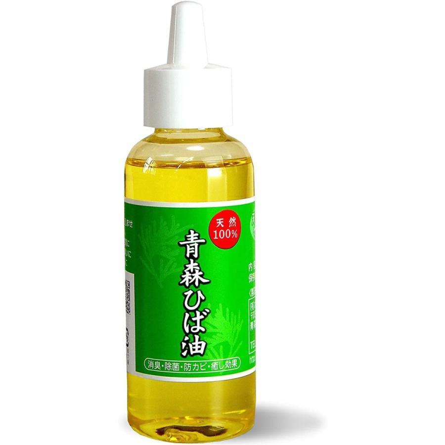 青森県産 精油 天然ひば油 100ml 一番の